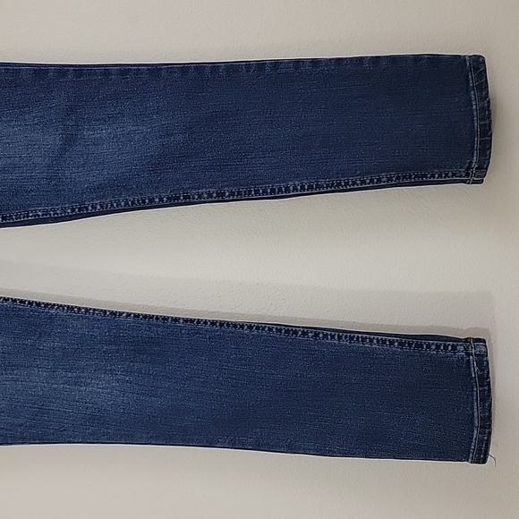 Calvin Klein Jeans High Rise Skinny Faded Blue Jeans 4 - Picture 3 of 11